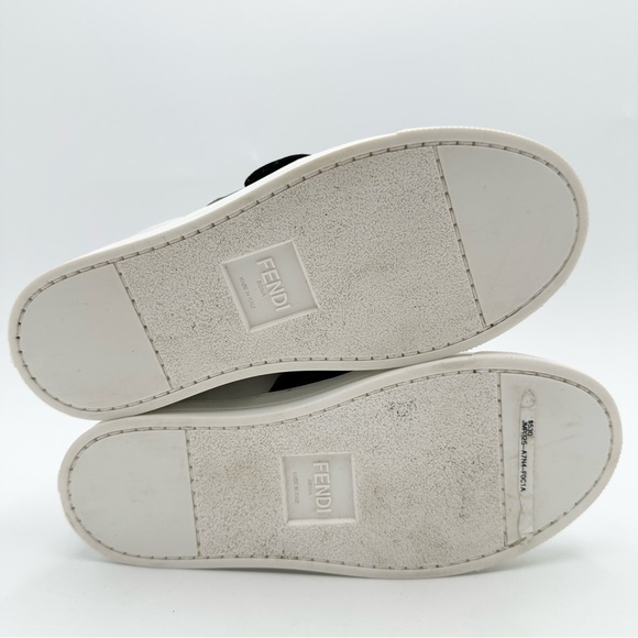 Fendi Monogram FF Nappa leather unisex junior sneakers - Picture 11 of 14